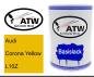Preview: Audi, Corona Yellow, L10Z: 500ml Lackdose, von ATW Autoteile West.